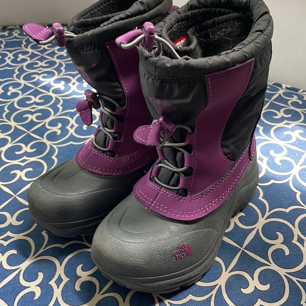 Toddler size 12 North Face Winter Snow boots